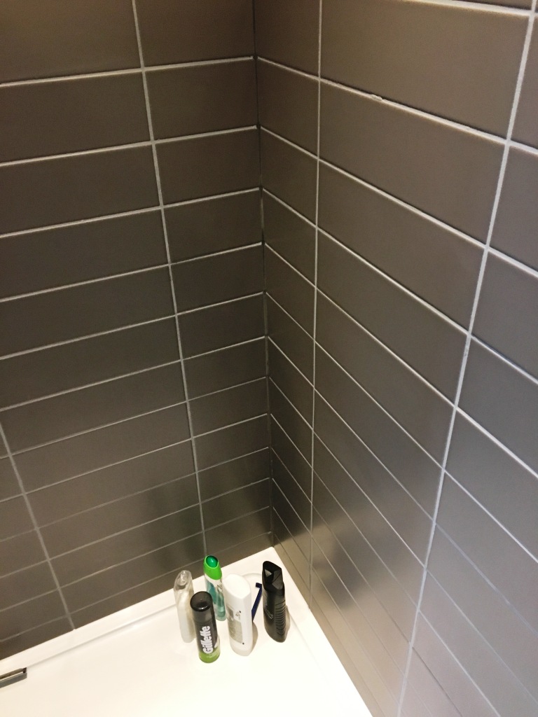 Grout After Changing Colour in Eastbourne Bathroom