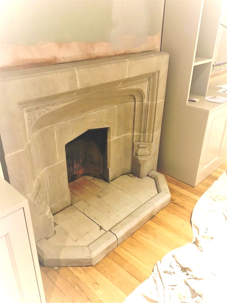 Stone Fireplace After Cleaning Brighton